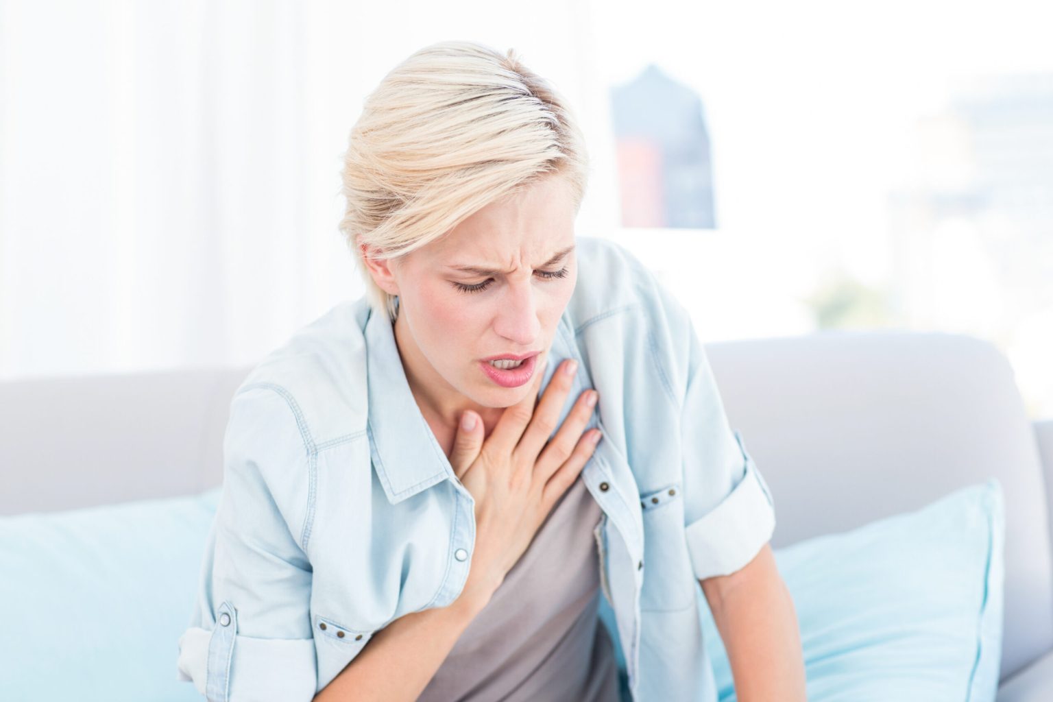 Signs of respiratory distress